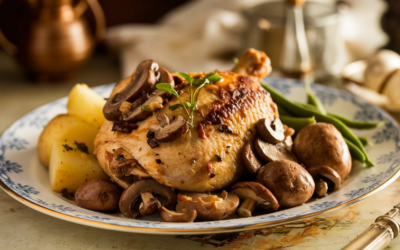 Recette poulet chasseur : un classique réconfortant et parfumé