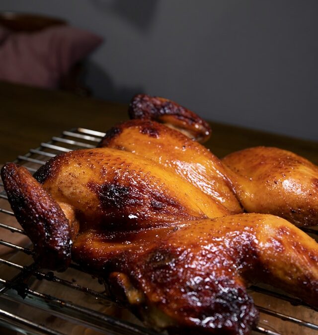 Temps de cuisson pour un poulet de 2kg au four