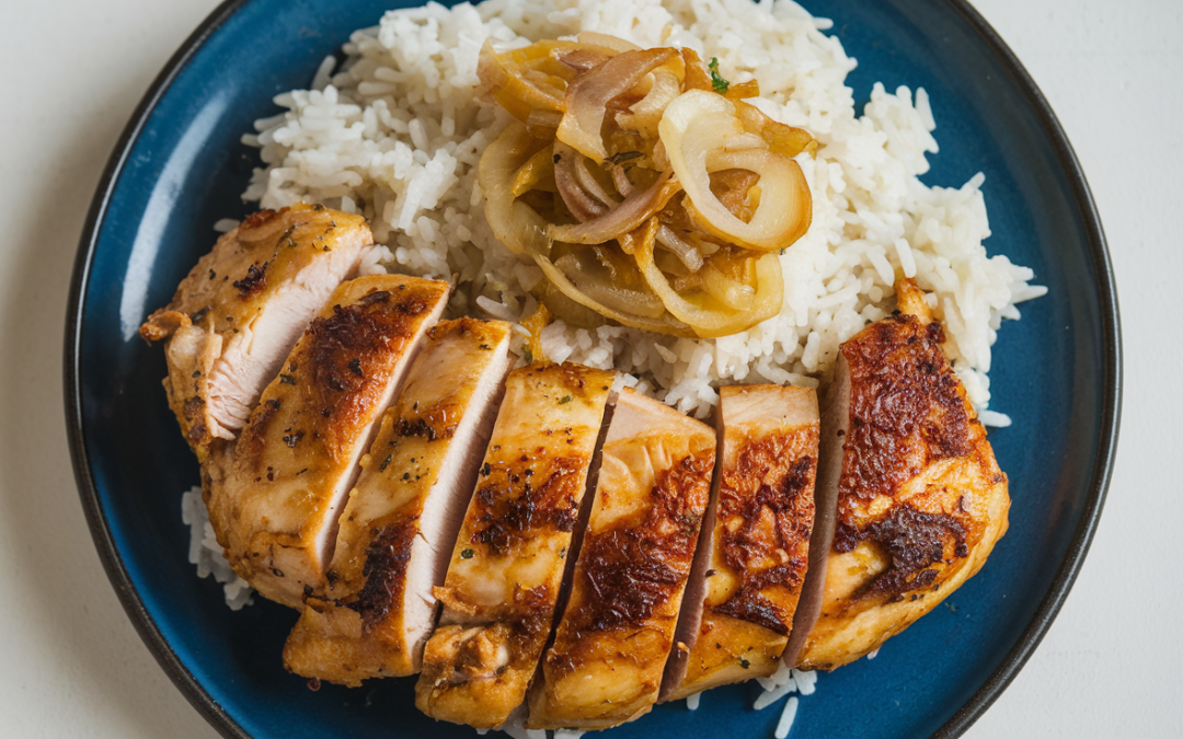 Recette d’émincé de poulet aux oignons : simple et rapide