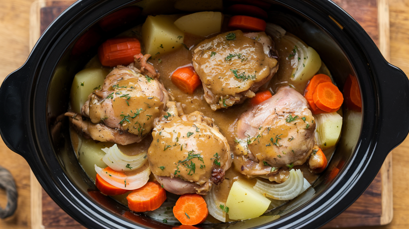 Recette de cuisse de poulet en cocotte - Chicken Chef